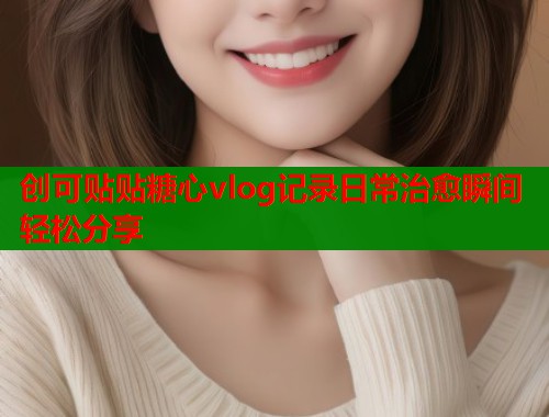 创可贴贴糖心vlog记录日常治愈瞬间轻松分享  第1张