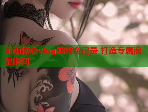 司雨糖心vlog婚纱全记录 打造专属浪漫瞬间  第1张