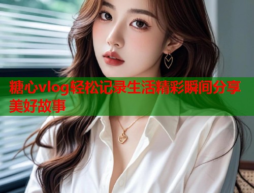 糖心vlog轻松记录生活精彩瞬间分享美好故事  第1张