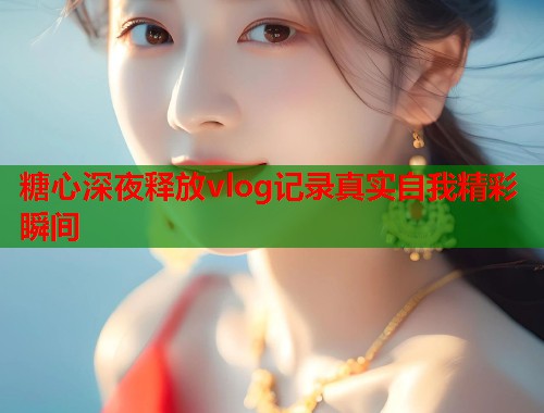 糖心深夜释放vlog记录真实自我精彩瞬间  第2张