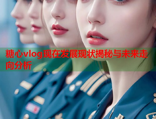 糖心vlog现在发展现状揭秘与未来走向分析  第1张