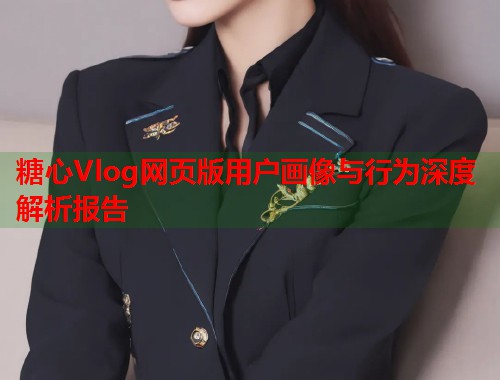 糖心Vlog网页版用户画像与行为深度解析报告  第1张