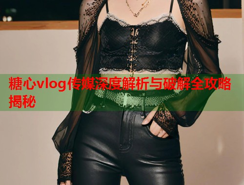 糖心vlog传媒深度解析与破解全攻略揭秘  第1张