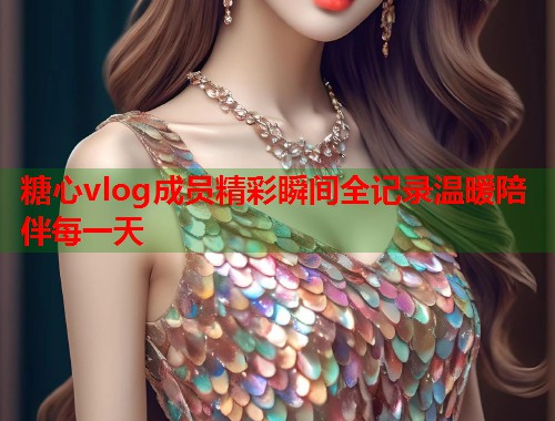 糖心vlog成员精彩瞬间全记录温暖陪伴每一天