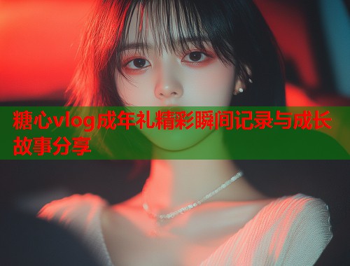 糖心vlog成年礼精彩瞬间记录与成长故事分享